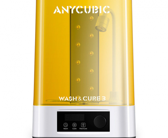 Фото 7 - Полімеризаційна камера (УФ-камера) та Мийка Anycubic Wash and Cure 3.0
