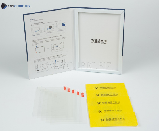 Фото 9 - 5шт. Плівка захисна для екрана Anycubic Photon Mono X 6K 196.5 × 124.5 mm