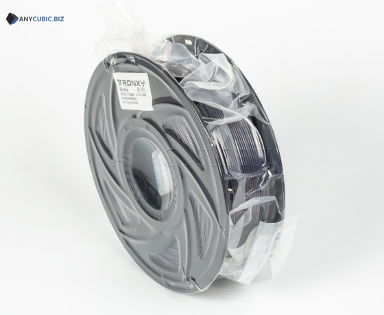 Фото 2 - Сірий PETG пластик Tronxy для 3D принтера 330m | 1 кг | 1,75 мм