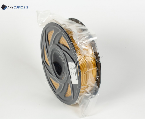 Фото 4 - Золотий PLA пластик Tronxy для 3D принтера 340m | 1 кг | 1,75 мм