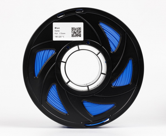Фото 4 - Синій Матовий Пла Пластик 1кг | 1.75мм | 330м