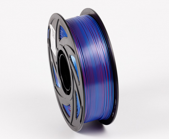 Фото 2 - Червоний Синій Пла Пластик Шовковий | PLA SILK Red Blue 1кг | 1.75мм | 330м