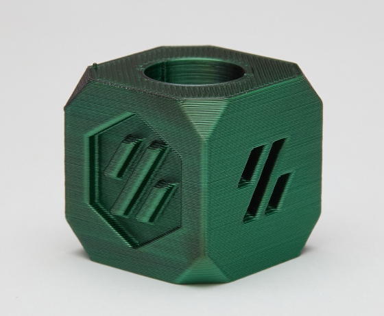 Фото 7 - Смарагдово-зелений Чорний Шовковий Пла Пластик | PLA SILK Emerald Green Black 1кг | 1.75мм | 330м