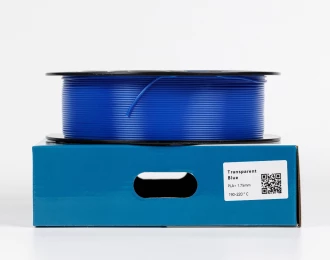 Прозоро-синій пла плюс пластик для 3D принтера ✾1кг✾1.75мм